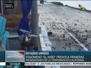 EE.UU.: "El Niño" provoca fuertes inundaciones en California