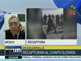 Simón Vargas: EE.UU. ya solicitó extradición de "El Chapo"