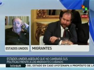 Pertierra: los cubanos migran a EE.UU. estimulados por Ley de Ajuste