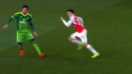 Aaron Ramsey Goal 2:1 Arsenal vs Sunderland - 09-01-2016
