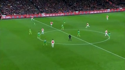 Olivier Giroud Goal - Arsenal 3-1 Sunderland - FA Cup 09-01-2016
