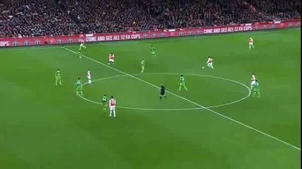 Olivier Giroud Goal 3-1 Arsenal vs Sunderland
