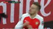 Aaron Ramsey Fantastic  Goal Arsenal 2 - 1 Sunderland FA Cup 9-1-2016