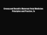 [PDF Download] Creasy and Resnik's Maternal-Fetal Medicine: Principles and Practice 7e [PDF]