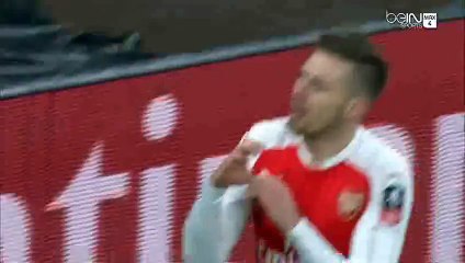 Aaron Ramsey Goal ~ Arsenal vs Sunderland 2-1