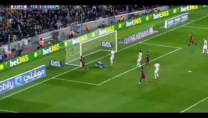 Neymar Goal ~ Barcelona vs Granada CF 4-0