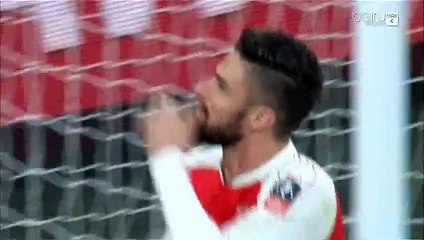 Olivier Giroud Goal ~ Arsenal vs Sunderland 3-1