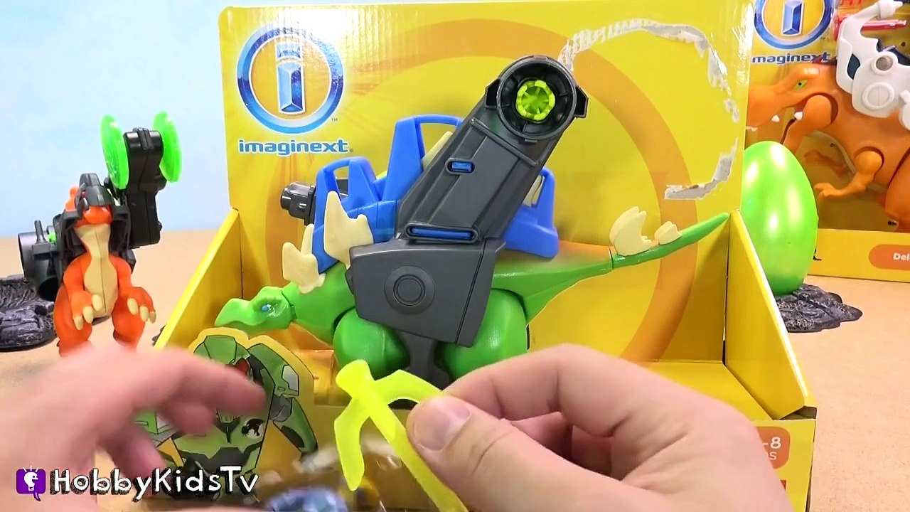 imaginext dino bots