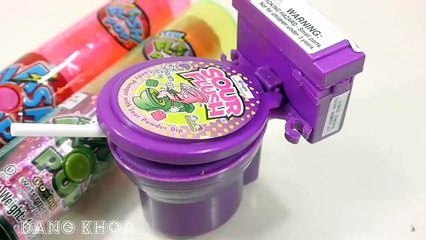 Làm kẹo mút bằng bộ đồ chơi toilet của Hàn Quốc cho bé xem