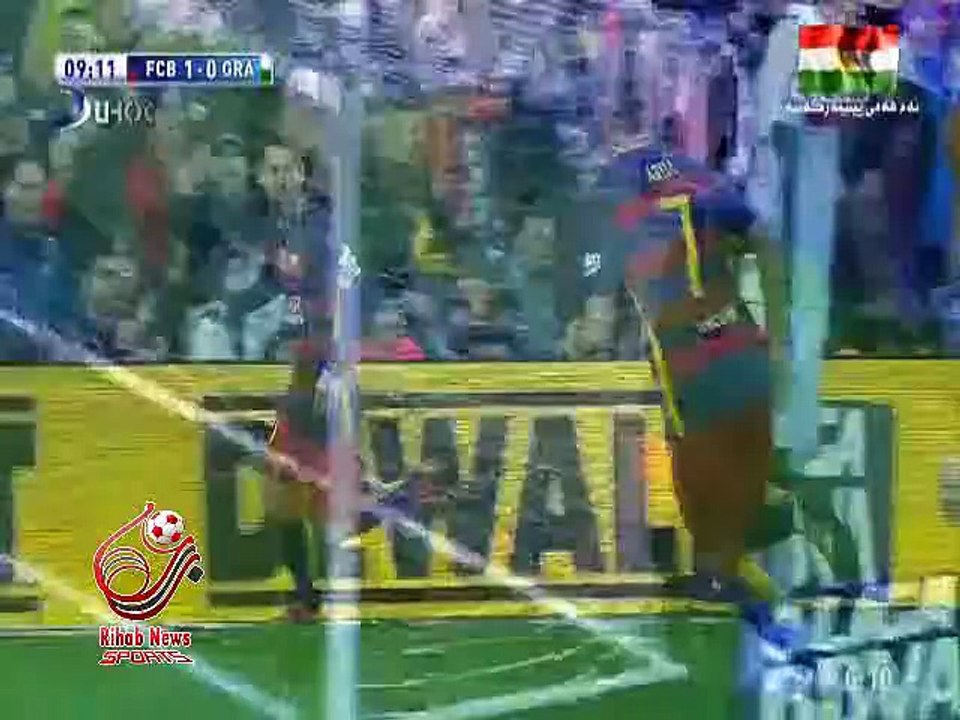 اهداف مباراة ( برشلونة 4-0 غرناطة ) الدوري الاسباني الدرجة الاولي