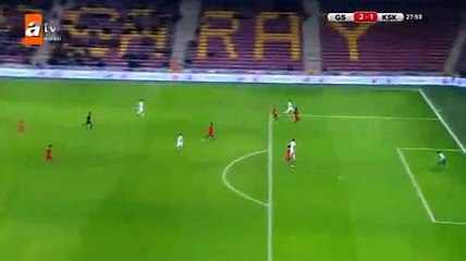 Unal G. Goal - Galatasaray 2 - 1 Karsiyaka - 09-01-2016