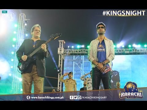 Governor Ishrat Ul Ibad Playing National Anthem On Guitar At Karachi King Ceremony