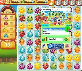 Farm Heroes Hack Trainer by Sam