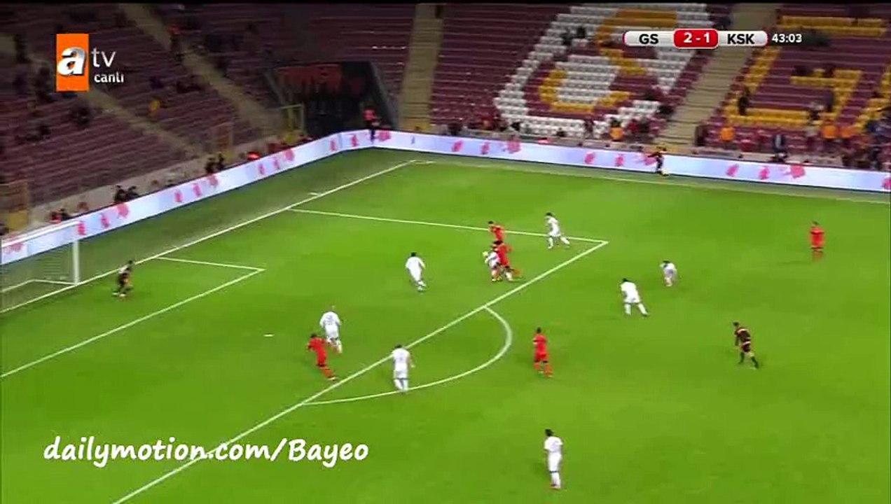 Ryan Donk Goal - Galatasaray 3-1 Karsiyaka - 09-01-2016