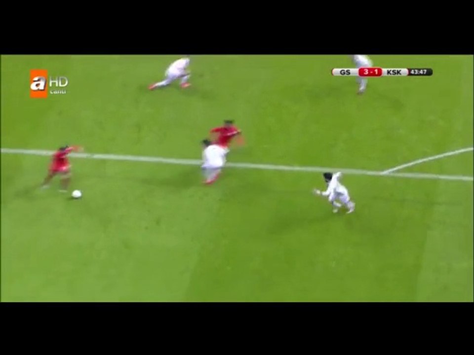 Ryan Donk Goal - Galatasaray 3-1 Karsiyaka - 09-01-2016