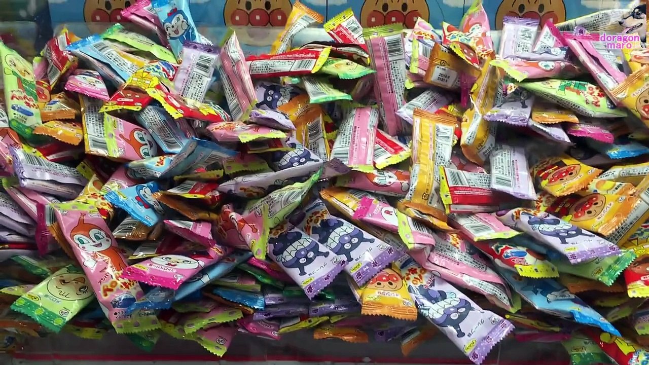 【アンパンマン ペロペロキャンディ Anpanman Lollipops】 UFOキャッチャー206 【Claw crane】