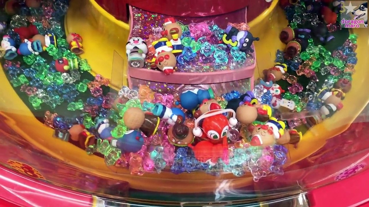 【アンパンマン 大量GET!!】 UFOキャッチャー181 【Claw crane】