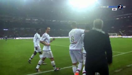 Jordan Ferri Goal - Lyon 3-1 Troyes - 09-01-2016