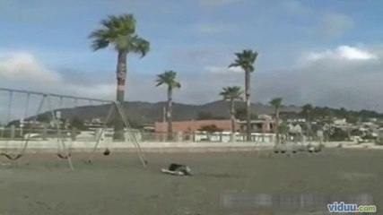 Girl Swing Jump Horrible Fail - Shocking Video