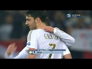 3-1 Jordan Ferri Goal France  Ligue 1 - 09.01.2016, Lyon 3-1 Troyes AC
