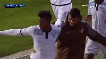 Keita Baldé Diao Goal Fiorentina 0-1 Lazio Serie A