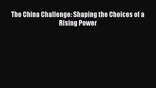 [PDF Download] The China Challenge: Shaping the Choices of a Rising Power [Read] Full Ebook