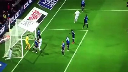 But de Beauvue face à Troyes