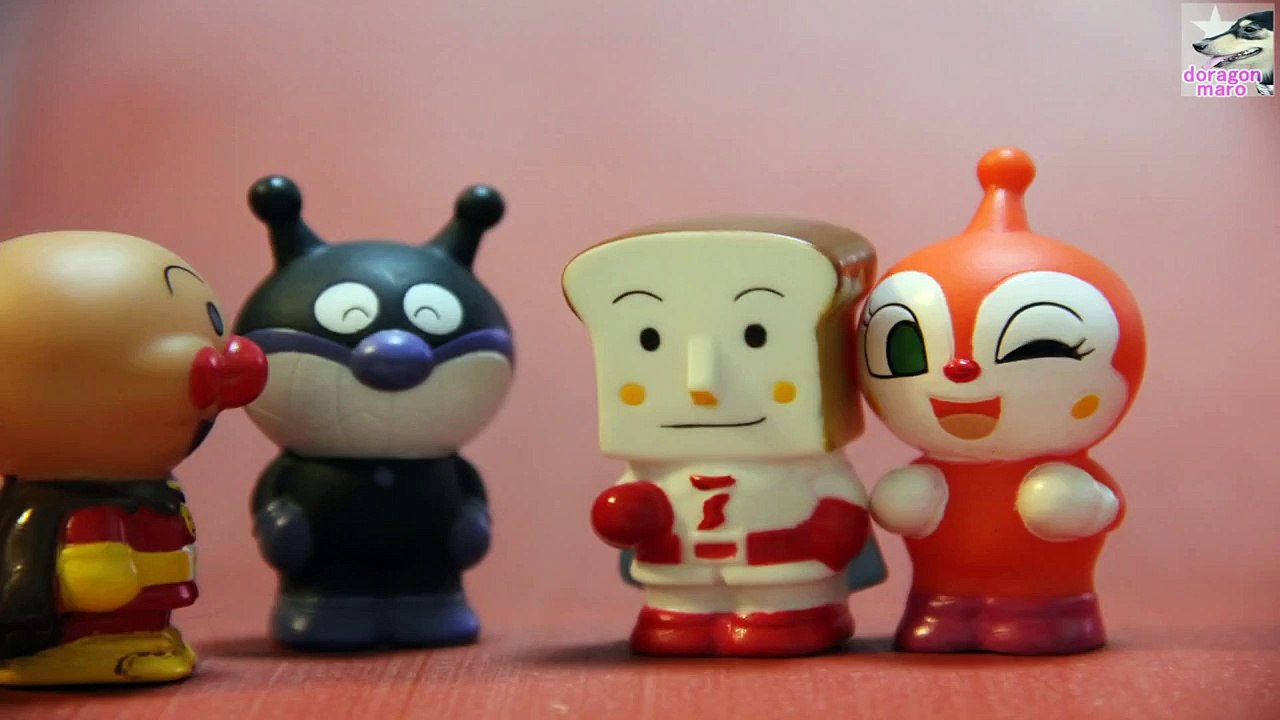 【第一話】 アンパンマン フィギュア コマ撮り撮影 【 ANPANMAN TOYS stop motion 】