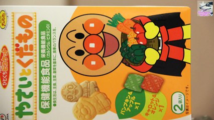 ♪ アンパンマン フィギュア おかし紹介 【 ANPANMAN TOYS stop motion 】