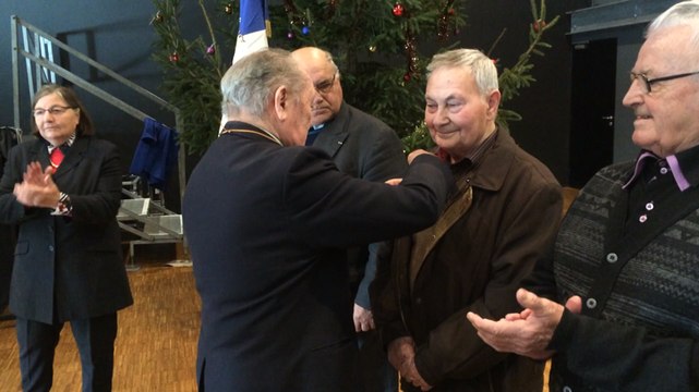 La remise des médailles de l'Acuf de Châteaubriant