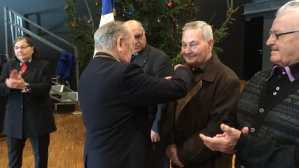 La remise des médailles de l'Acuf de Châteaubriant