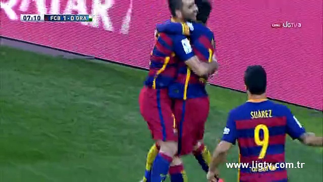 Arda Turan Barcelona'da ki İlk Asisti Messi'ye