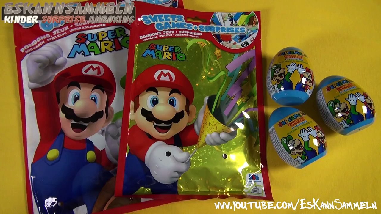 SUPER MARIO Surprise Bag & Eggs [Unboxing] | EsKannSammeln
