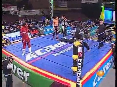 05 Damian 666, Electroshock & Halloween vs. El Mesias, Joe Lider & La Parka