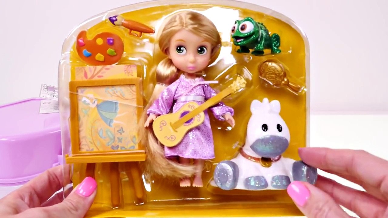 NEW Disney Princess Mini Rapunzel Animators Collection + Play Doh Surprise Egg Toy Doll Un