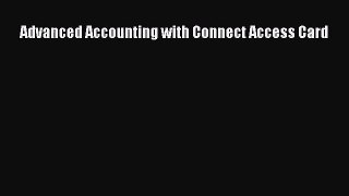 [PDF Download] Advanced Accounting with Connect Access Card [Read] Full Ebook