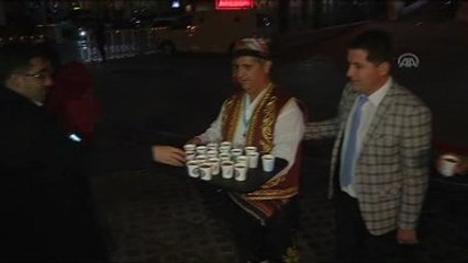 Gazetecilere Bucak Salebi İkram Edildi