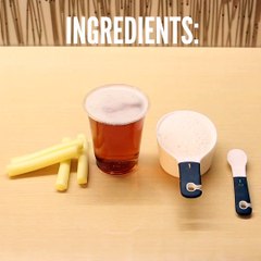 Easy Cheesy Beer Battered Chips