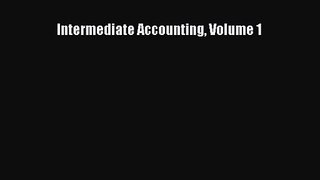 Intermediate Accounting Volume 1 [PDF] Full Ebook