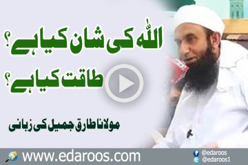 Allah Ki Shaan Kya Hai Taqat Kya Hai By Maulana Tariq Jameel