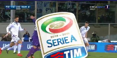 Facundo Roncaglia Goal 1:2 / Fiorentina vs Lazio 09.01.2016 HD