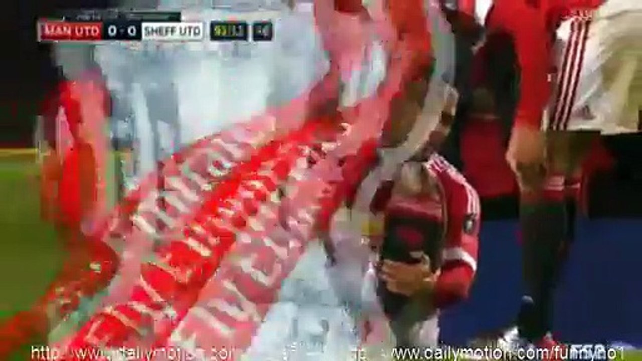 Wayne Rooney Goal Manchester United 1 - 0 Sheffield United FA Cup 9-1-2016