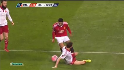 Wayne Rooney Goal Manchester United 1-0 Sheff Utd FA CUP