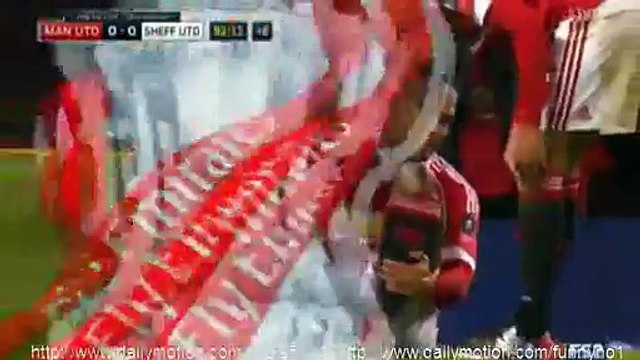 Wayne Rooney Goal Manchester United 1 - 0 Sheffield United FA Cup 9-1-2016