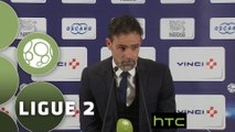 Conférence de presse Paris FC - Tours FC (1-3) : Jean-Luc VASSEUR (PFC) - Marco SIMONE (TOURS) - 2015/2016