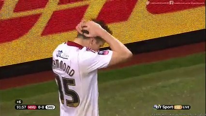 1-0 Wayne Rooney Penalty - Manchester United v. Sheffield United (FA Cup) 09.01.
