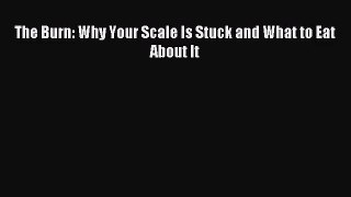 [PDF Download] The Burn: Why Your Scale Is Stuck and What to Eat About It [Download] Online