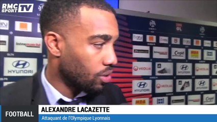 OL : Lacazette n'a "pas envie de partir"