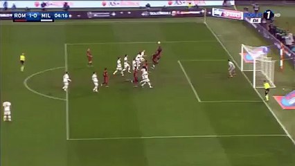 Antonio Rüdiger Goal - AS Roma 1-0 AC Milan 09-01-2016