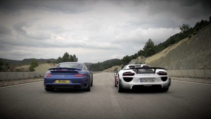 Porsche 911 vs 918 Speed Week 2014: TopGear Magazine